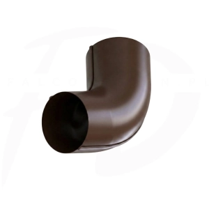 Kolano rury spustowej stalowe ⌀ 100 firmy KROP kolor czekoladowy brąz